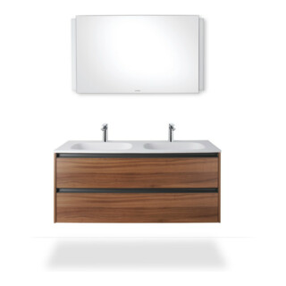 Duravit Miroir lumineux Ketho.2 120x70x3,3 cm, sans prise, 18 W, cadre lumineux