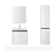 Duravit Miroir lumineux Ketho.2 60x70x3,3 cm, sans chauffage, 18 W, cadre lumineux-2