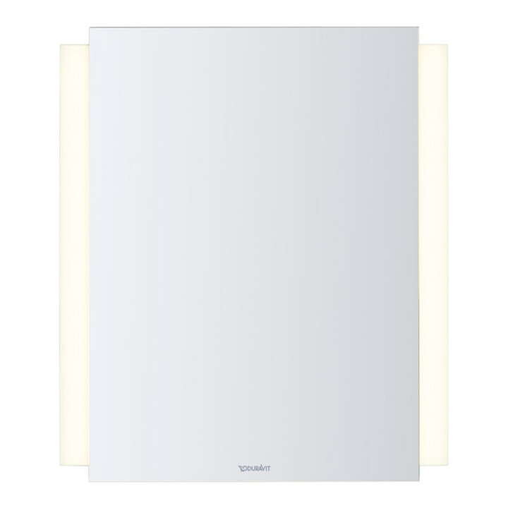 Duravit Miroir lumineux Ketho.2 60x70x3,3 cm, sans chauffage, 18 W, cadre lumineux