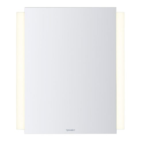 Duravit Miroir lumineux Ketho.2 60x70x3,3 cm, sans chauffage, 18 W, cadre lumineux