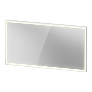 Duravit Miroir lumineux LED avec capteur blanc L-Cube 130x70x6 cm, 36W, dimmable, mural
