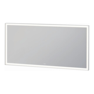 Duravit Miroir lumineux LED avec capteur blanc L-Cube 140x70x6 cm, 36W, gris, capteur, dimmable, wd