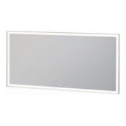 Duravit Miroir lumineux LED avec capteur blanc L-Cube 140x70x6 cm, 36W, gris, capteur, dimmable, wd