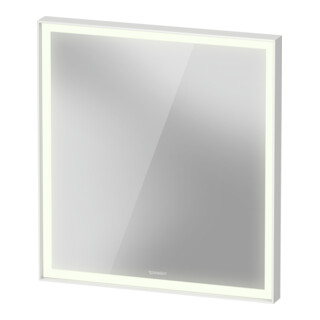 Duravit Miroir lumineux LED avec capteur blanc L-Cube 65x70x6,7 cm, 23W, dimmable
