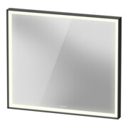 Duravit Miroir lumineux LED avec capteur blanc L-Cube 80x70x6,7 cm, 24W, gris, capteur, dimmable, wd