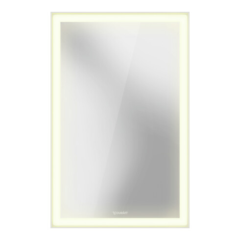 Duravit Miroir lumineux LED L-Cube 45x70x6,7 cm, 18W, blanc chaud, capteur, dimmable, wd
