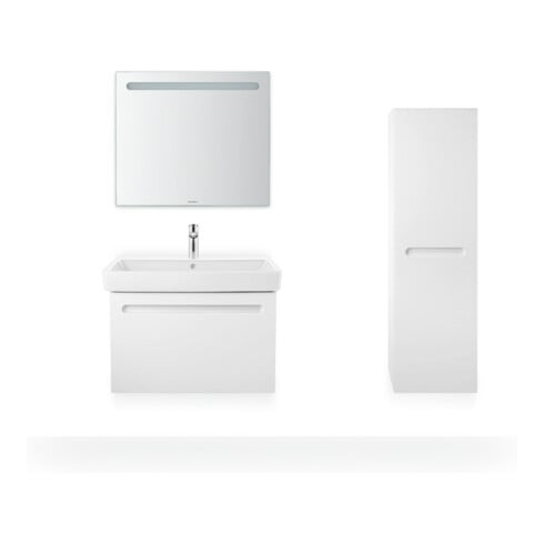 Duravit Miroir lumineux No.1 80x3,5x70 cm, 9 Watt, LED, zone lumineuse supérieure