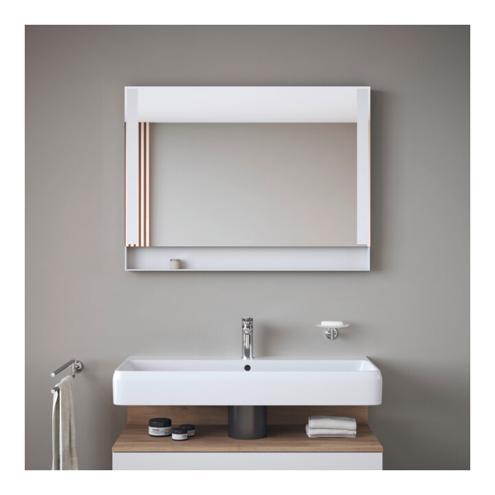 Duravit Miroir lumineux Qatego 100x75x6,5 cm, 29 W, blanc mat