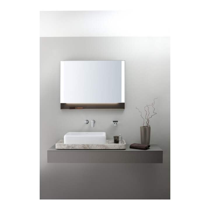 Duravit Miroir lumineux Qatego 100x75x6,5 cm, 29 W, graphite mat