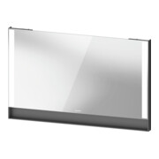 Duravit Miroir lumineux Qatego 120x75x6,5 cm, 32 W, graphite mat