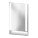 Duravit Miroir lumineux Qatego 45x75x6,5 cm, 21 W, blanc mat-1