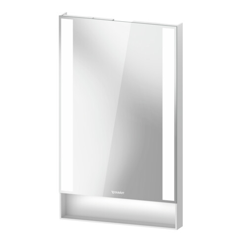 Duravit Miroir lumineux Qatego 45x75x6,5 cm, 21 W, blanc mat