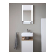 Duravit Miroir lumineux Qatego 45x75x6,5 cm, 21 W, blanc mat-5