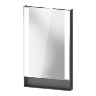 Duravit Miroir lumineux Qatego 45x75x6,5 cm, 21 W, graphite mat