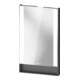 Duravit Miroir lumineux Qatego 45x75x6,5 cm, 21 W, graphite mat-1