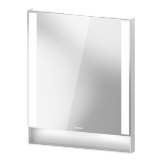 Duravit Miroir lumineux Qatego 60x75x6,5 cm, 23 W, blanc mat