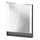 Duravit Miroir lumineux Qatego 60x75x6,5 cm, 23 W, graphite mat-1