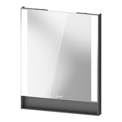 Duravit Miroir lumineux Qatego 60x75x6,5 cm, 23 W, graphite mat