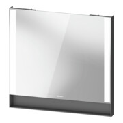 Duravit Miroir lumineux Qatego 80x75x6,5 cm, 26 W, graphite mat