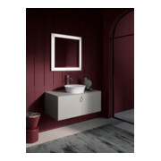 Duravit Miroir lumineux White Tulip 75x75x5 cm, 38 W, version App, LED, blanc-2