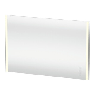 Duravit Miroir lumineux XSquare 120x80x3,3 cm, 64 W, LED, chrome