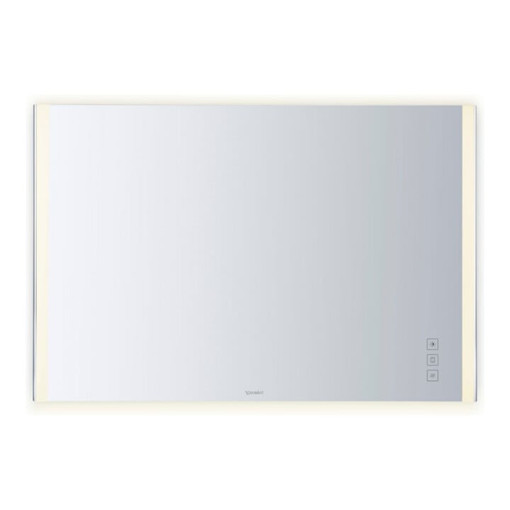 Duravit Miroir lumineux XSquare 120x80x3,3 cm, 64 W, LED, chrome