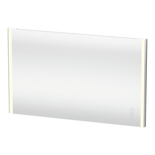 Duravit Miroir lumineux XSquare 130x80x3,3 cm, 68 W, LED, chrome
