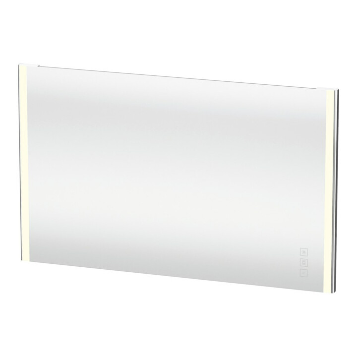 Duravit Miroir lumineux XSquare 130x80x3,3 cm, 68 W, LED, chrome