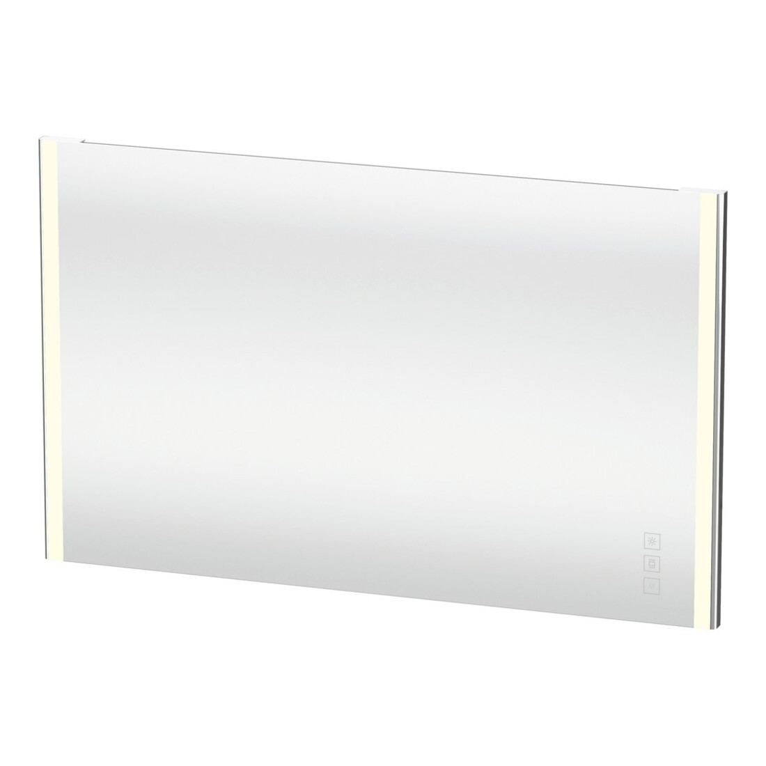 Duravit Miroir lumineux XSquare 130x80x3,3 cm, 68 W, LED, chrome