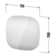 Duravit Miroir lumineux Zencha 70x70x5 cm, 27 W, avec miroir chauffant, LED, blanc-5