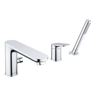 Duravit Mitigeur bain 3 trous Wave chrome