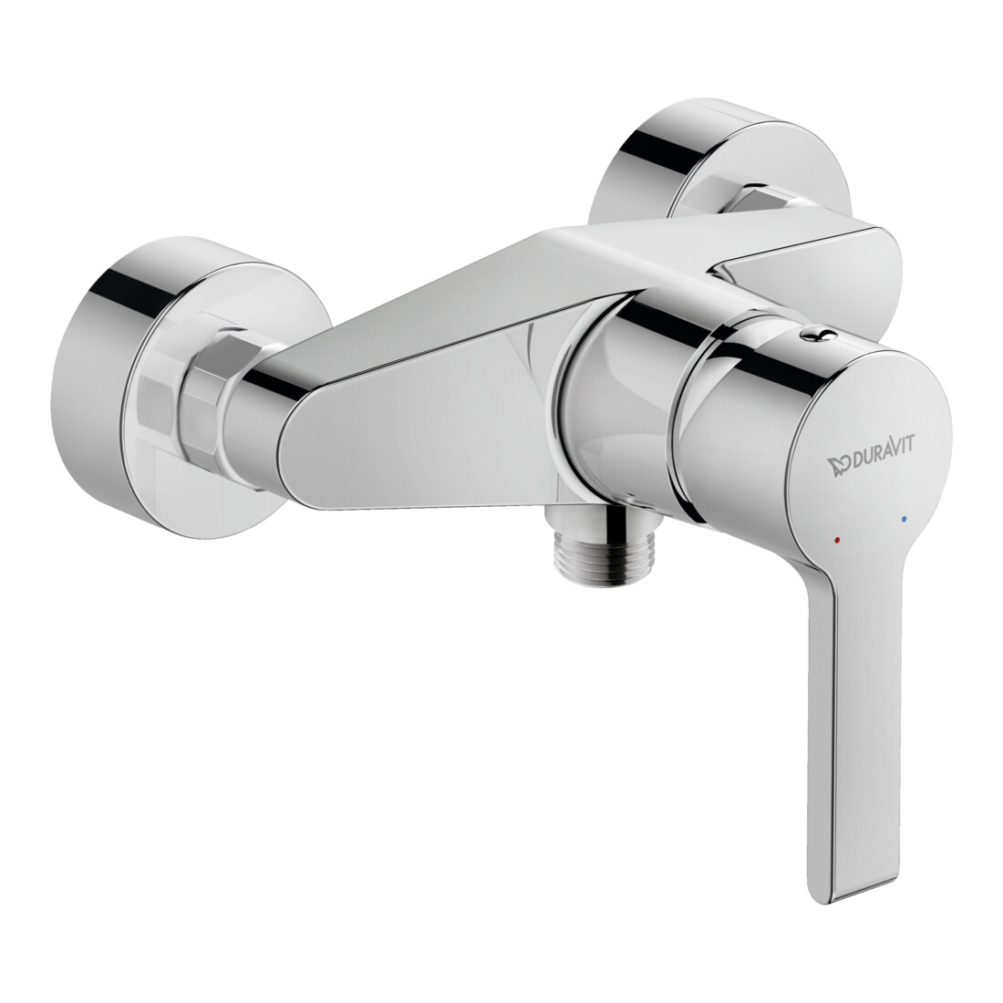 Duravit Mitigeur douche mono B.2 AP, montage mural, chrome
