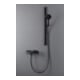 Duravit Mitigeur douche monocommande Manhattan AP, montage mural, noir mat