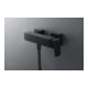 Duravit Mitigeur douche monocommande Manhattan AP, montage mural, noir mat
