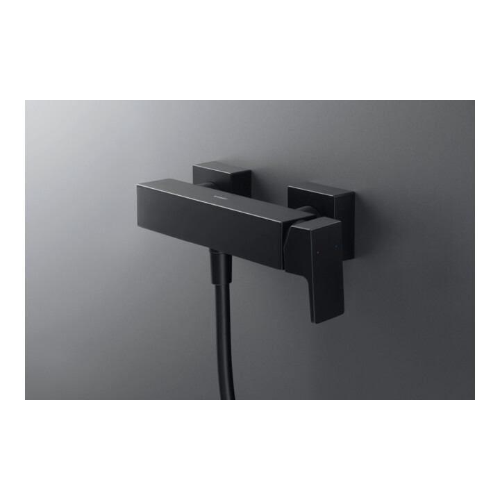 Duravit Mitigeur douche monocommande Manhattan AP, montage mural, noir mat