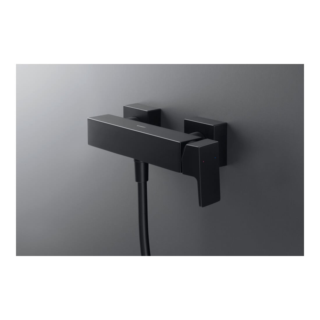 Duravit Mitigeur douche monocommande Manhattan AP, montage mural, noir mat