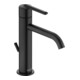 Duravit Mitigeur lavabo Fresh u. -Flow Balcoon bec 138 mm, avec tirette, noir mat-1