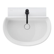 Duravit Mitigeur lavabo Fresh u. -Flow Balcoon bec 138 mm, avec tirette, noir mat-2