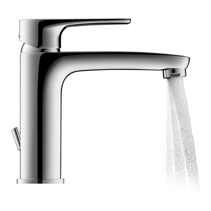 Duravit Mitigeur lavabo M B.1 avec vidage à tirette, bec 139 mm, chrome