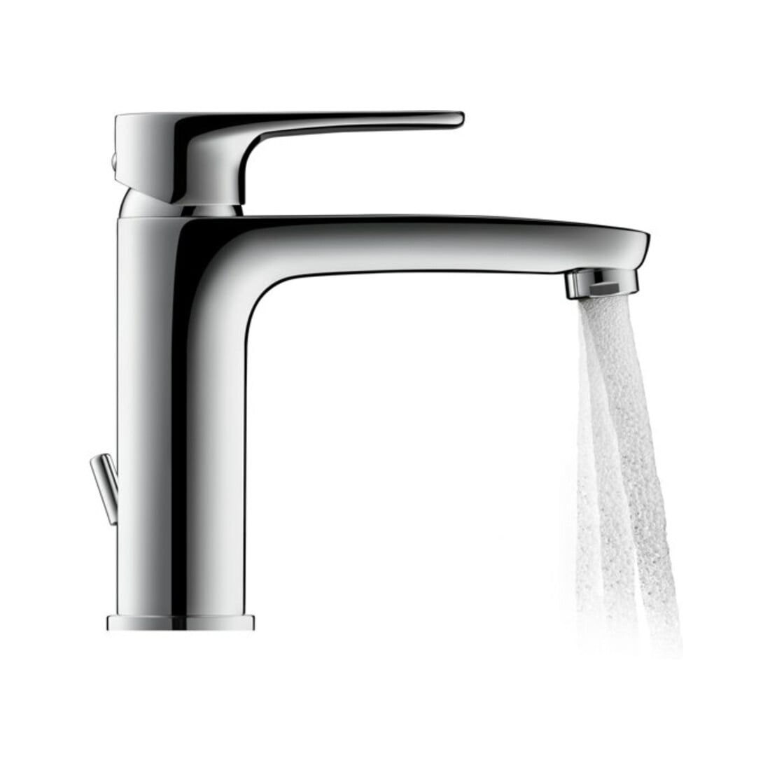Duravit Mitigeur lavabo M B.1 avec vidage à tirette, bec 139 mm, chrome