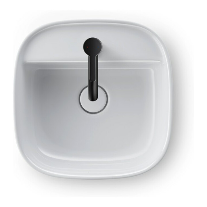 Duravit Mitigeur lavabo M C.1, bec 113 mm, sans vidage, noir mat