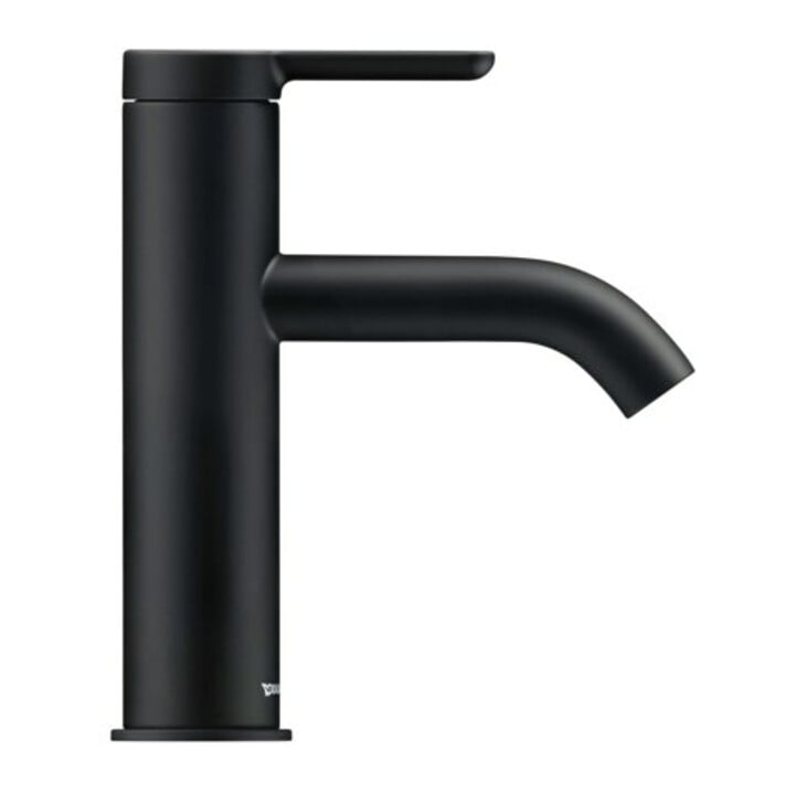 Duravit Mitigeur lavabo M C.1, bec 113 mm, sans vidage, noir mat
