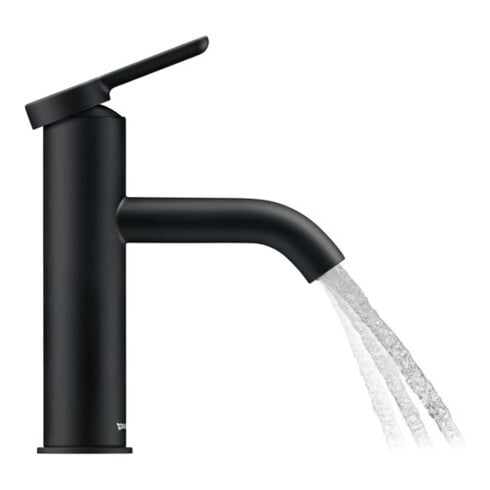 Duravit Mitigeur lavabo M C.1, bec 113 mm, sans vidage, noir mat