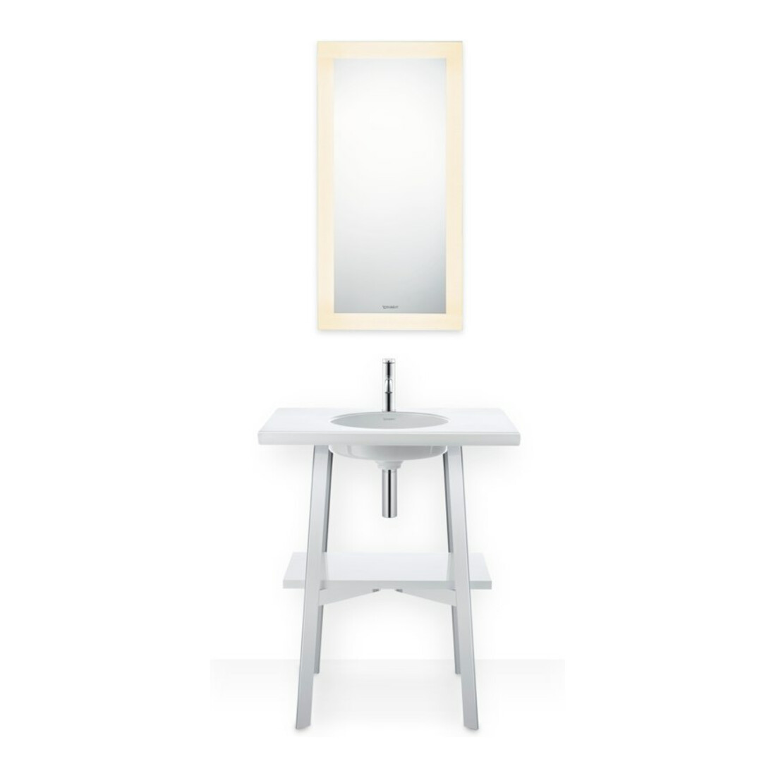 Duravit Mitigeur lavabo M C.1 bec 113 mm, vidage à tirette, chrome