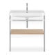 Duravit Mitigeur lavabo M C.1 bec 113 mm, vidage à tirette, chrome