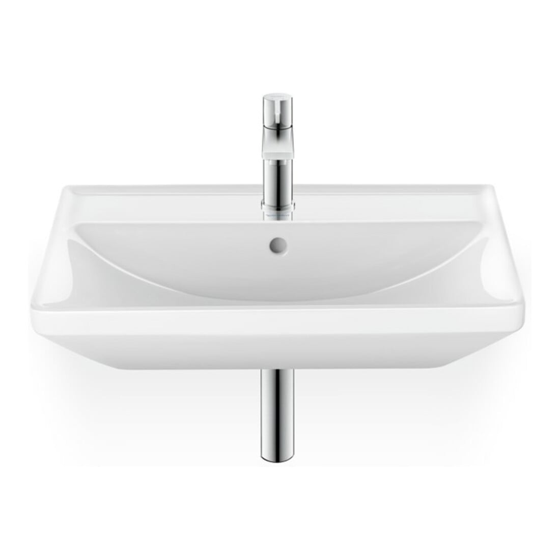 Duravit Mitigeur lavabo M D-Neo avec vidage à tirette, bec 109 mm, chrome