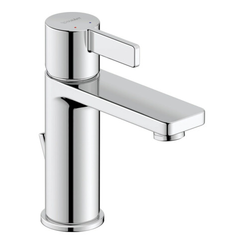 Duravit Mitigeur lavabo M D-Neo avec vidage à tirette, bec 109 mm, chrome