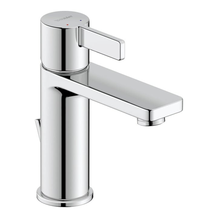 Duravit Mitigeur lavabo M D-Neo avec vidage à tirette, bec 109 mm, chrome
