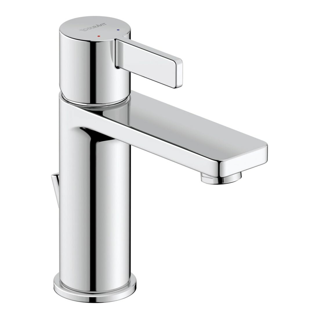 Duravit Mitigeur lavabo M D-Neo avec vidage à tirette, bec 109 mm, chrome