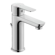 Duravit Mitigeur lavabo M Fresh + -Flow D-Code avec tirette, céramique, 107 mm